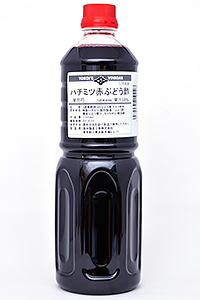 ハチミツ赤ぶどう酢　1L（NEW）　横井のお酢専門店　健康美酢たくさんShop